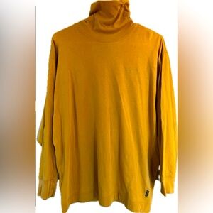 Vintage-mustard colored Esprit turtleneck. Women’s size Medium